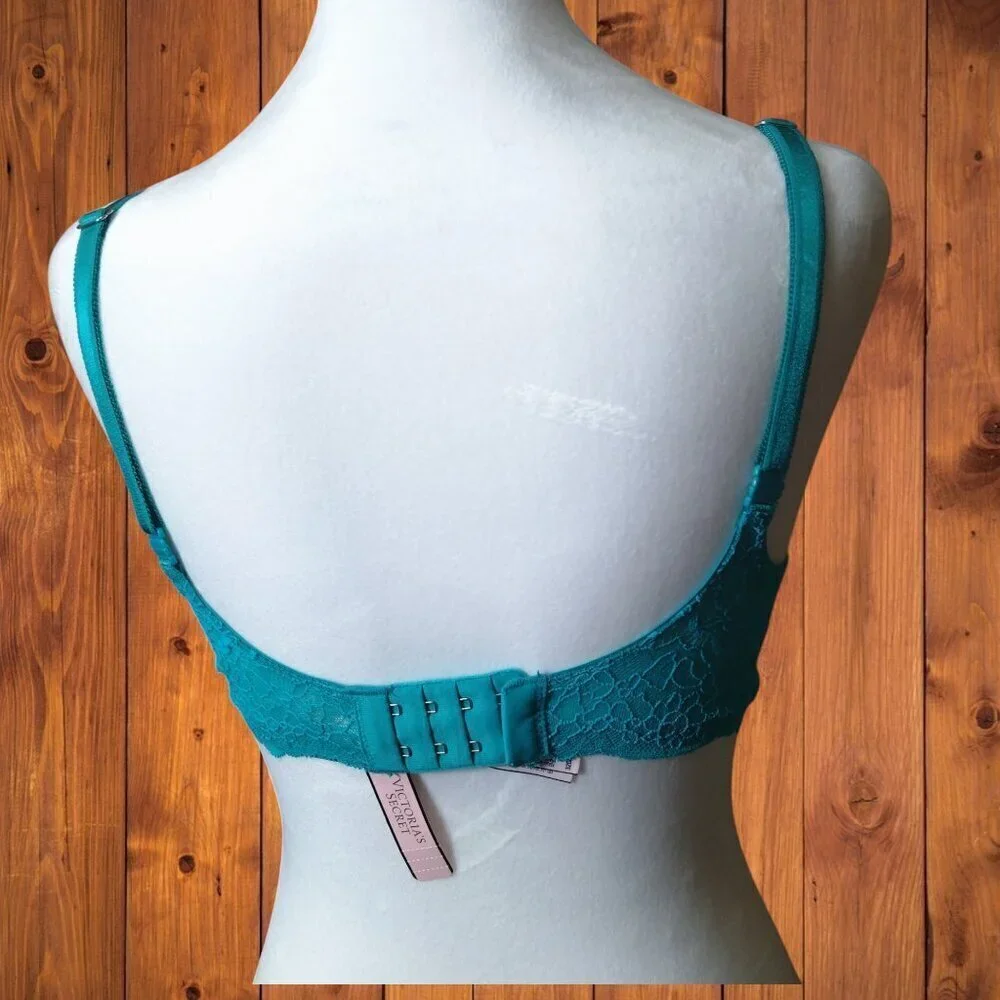Victoria's Secret Size 32DD Dream Angel Demi Padded Bra Underwire Lace Romantic